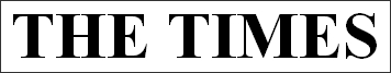 The Times newspaper