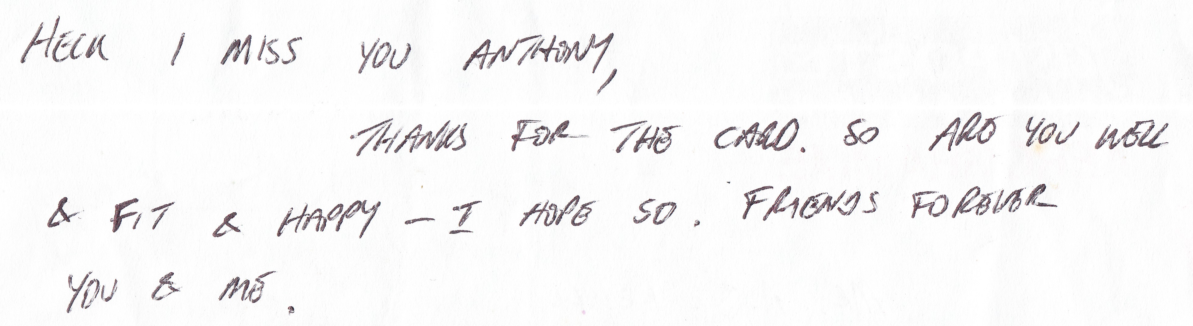 Wayne letter